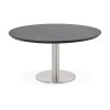 Table Basse Ronde Stud Noir  CT00590BL