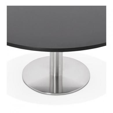 Table Basse Ronde Marco Noir  CT00560BL