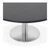 Table Basse Ronde Marco Noir  CT00560BL