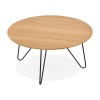 Table Basse Ronde Runda Naturel  CT00520NA