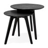 Table Basse Gigogne Ronde Espino Noir  CT00470BL