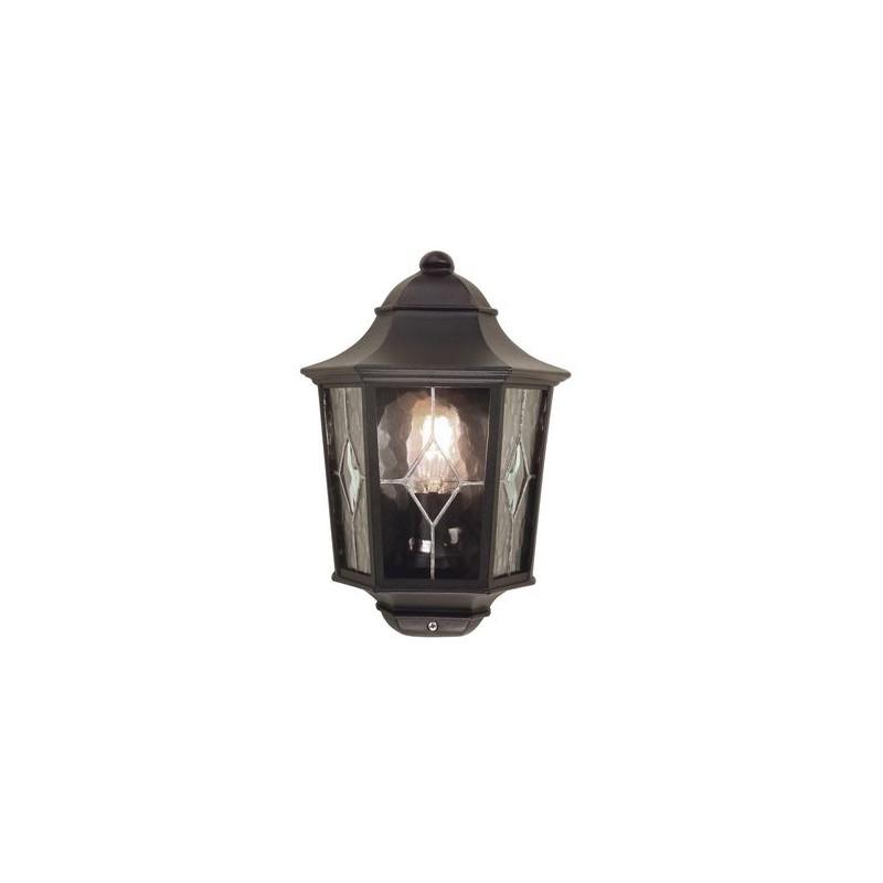 Applique Murale demi lanterne Norfolk 1x100W Noir ELSTEAD LIGHTING nr72