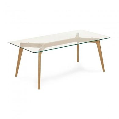 Table Basse Rectangulaire Scara Transparent  CT00410CL