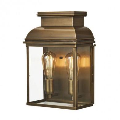 Applique Murale Exterieur Old Bailey Laiton 2x100W E27 ELSTEAD LIGHTING OLD BAILEY-L BR