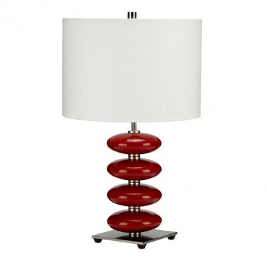Lampe Onyx Rouge 1x60W E27 ELS_onyxtlred ONYX-TL RED Lampe Onyx Rouge 1x60W E27 ELSTEAD LIGHTING ONYX-TL RED