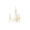 Lustre Olivia 3x60W Blanc doré ELSTEAD LIGHTING ov3ivgld