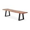 Banc Mori Bench Naturel Noir L178  CH03480NABL