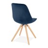 Chaise Jones Bleu Naturel  CH03330BUNA