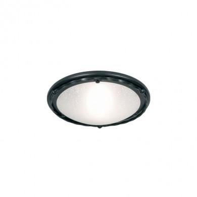 Plafonnier Pembroke 1x60W Noir ELSTEAD LIGHTING pbfbblk