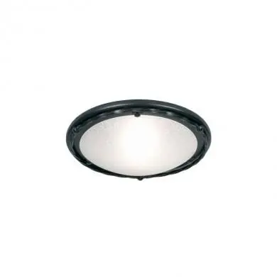 Plafonnier Pembroke 1x60W Noir ELSTEAD LIGHTING pbfbblk