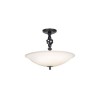 Plafonnier Pembroke 3x60W Noir ELSTEAD LIGHTING pbsfablk