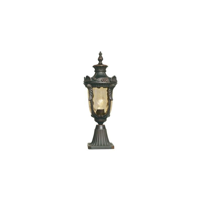 Borne Potelet Philadelphia 1x100W Bronze foncé ELSTEAD LIGHTING ph3m