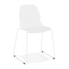 Chaise Claudi Blanc  CH02500WHWH