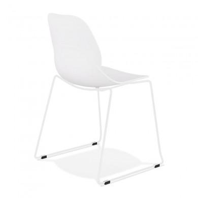 Chaise Claudi Blanc  CH02500WHWH