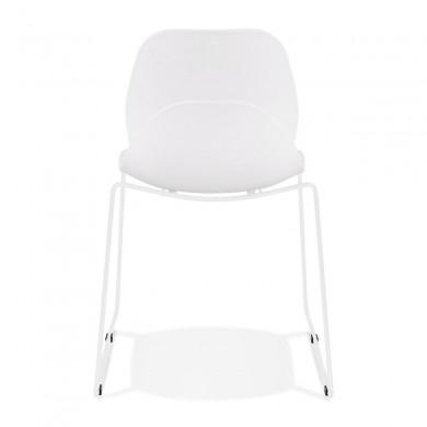 Chaise Claudi Blanc  CH02500WHWH