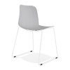 Chaise Bee Gris Blanc  CH02450GRWH