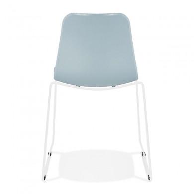 Chaise Bee Bleu Blanc  CH02440BUWH