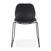 Chaise Claudi Noir  CH02410BLBL