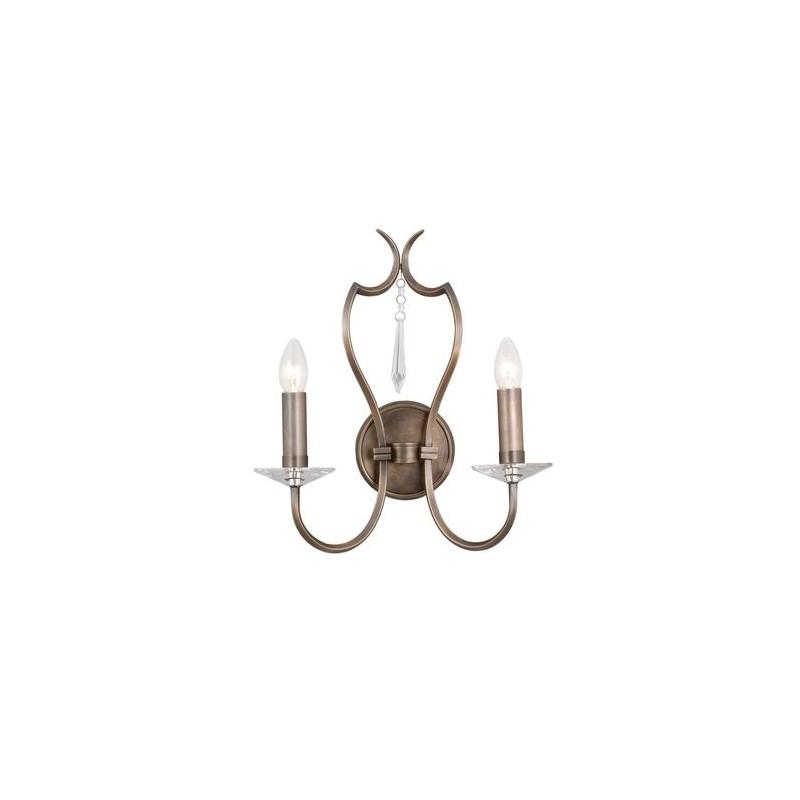 Applique Murale Pimlico 2x60W Bronze foncé ELSTEAD LIGHTING pm2db