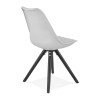 Chaise Momo Gris Noir  CH01900GRBL