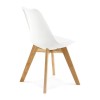 Chaise Tylik Blanc  CH01390WHWH