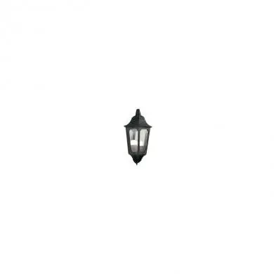 Applique Murale demi lanterne Parish 1x100W Noir ELSTEAD LIGHTING pr7