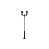 Lampadaire exterieur Parish 2x100W Noir ELSTEAD LIGHTING pr8