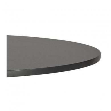 Table Haute Taiyo Noir Rond  BT01180BLBL