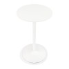 Table Haute Delfi Blanc  BT01110WHWH