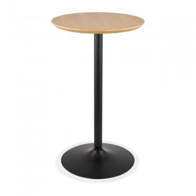 Table Haute Ace Naturel Noir  BT01100NABL