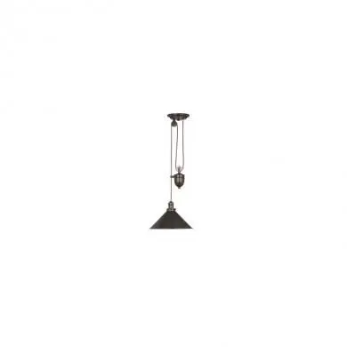Suspension Provence réglable 1x100W Bronze foncé ELSTEAD LIGHTING provenceob