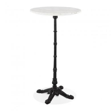 Table Haute Merry Blanc Noir  BT01030WHBL