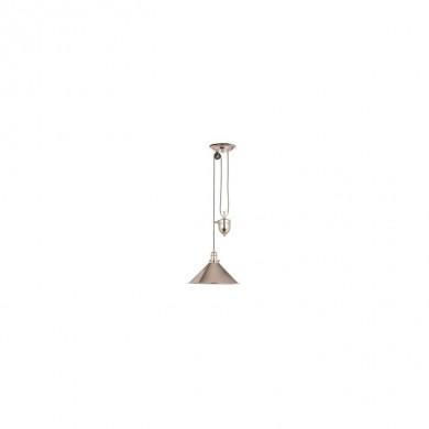 Suspension Provence réglable 1x100W Nickel Poli ELSTEAD LIGHTING provencepn