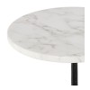 Table Haute Merry Blanc Noir  BT01030WHBL