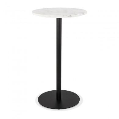 Table Haute Divin Blanc Noir  BT01010WHBL