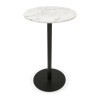 Table Haute Divin Blanc Noir  BT01010WHBL