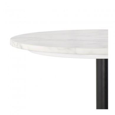 Table Haute Divin Blanc Noir  BT01010WHBL