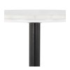 Table Haute Divin Blanc Noir  BT01010WHBL