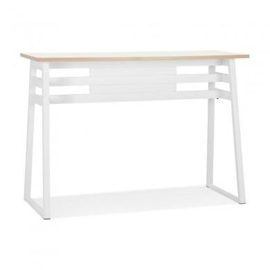 Table Haute Rectangulaire Mayo Blanc  BT00990WHWH