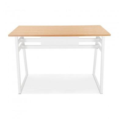 Table Haute Rectangulaire Mayo Naturel Blanc  BT00890NAWH