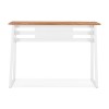 Table Haute Rectangulaire Mayo Marron Blanc  BT00880BRWH