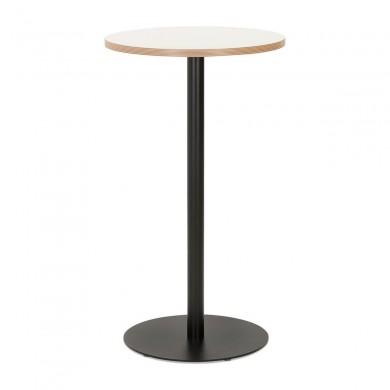 Table Haute Stefan Blanc Noir  BT00840WHBL