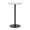 Table Haute Stefan Blanc Noir  BT00840WHBL