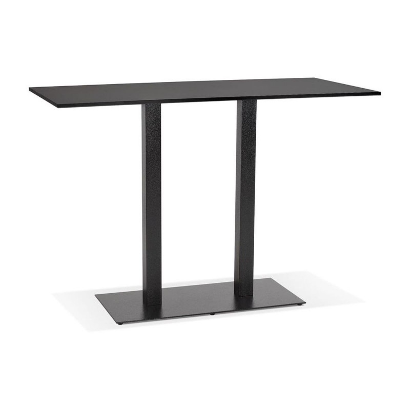 Table Haute Rectangulaire Vaxa Noir  BT00650BL