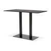 Table Haute Rectangulaire Vaxa Noir  BT00650BL