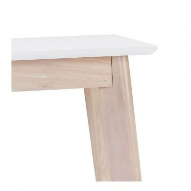 Table Haute Carrée Kokido Blanc  BT00540WH