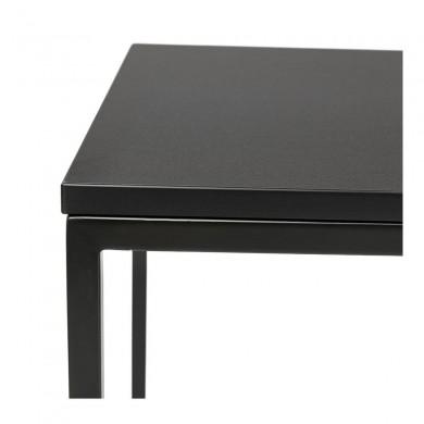 Table Haute Carrée Millie Noir  BT00460BLBL