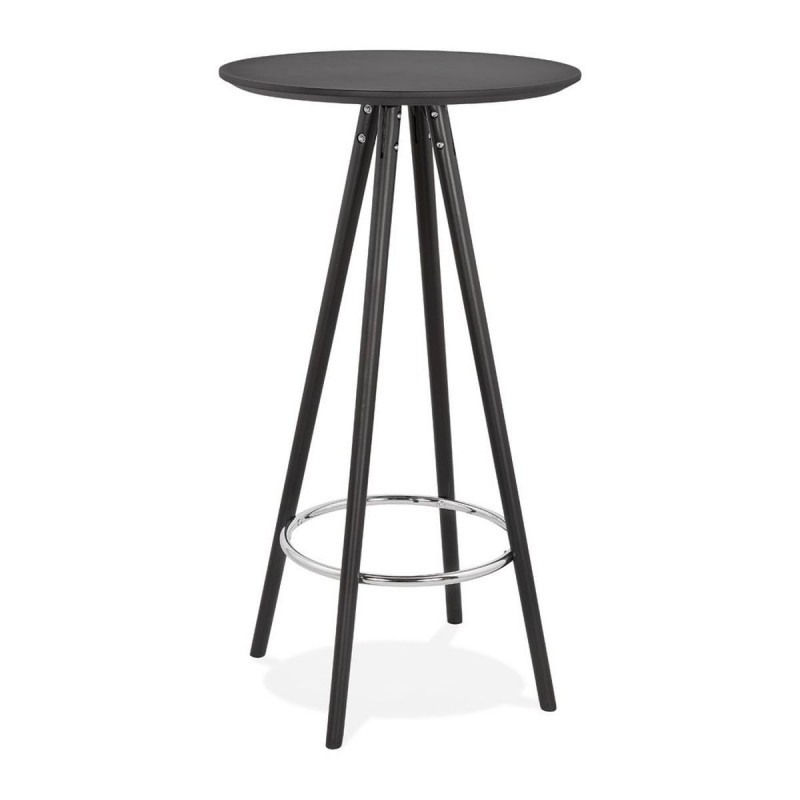 Table Haute Deboo Noir  BT00340BLBL