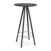 Table Haute Deboo Noir  BT00340BLBL