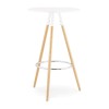 Table Haute Larry Blanc  BT00100WH